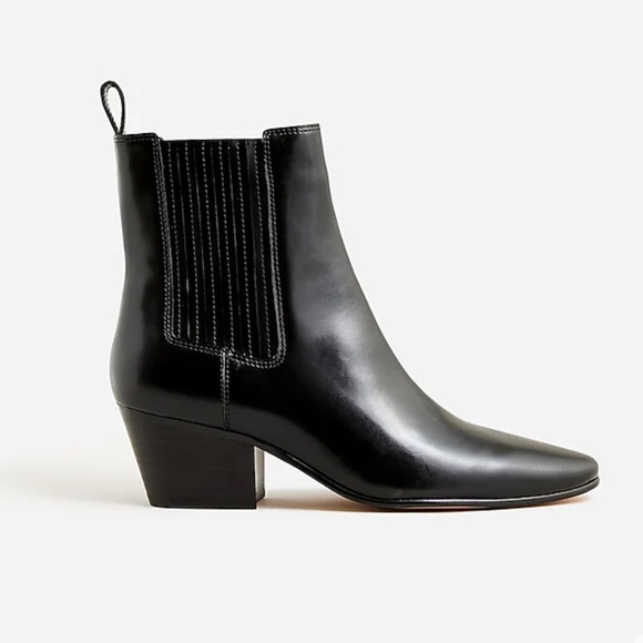 NWT 👢J. Crew Piper leather ankle boots size 9 - Picture 4 of 7